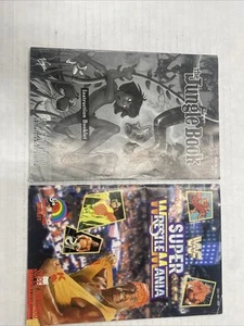 The Jungle Book & WWF Super Wrestle Mania SNES Instruction Manual Only - Picture 1 of 2