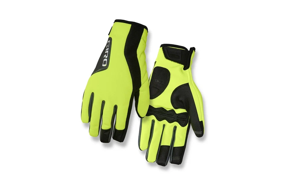 Giro Men's Ambient 2.0 Yellow Size Medium Cycling Gloves - New - Image 1 of 1