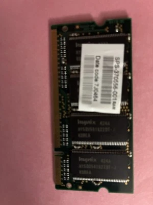 Memoria para computadora portátil Hynix PC2700S DDR-333 256 MB Ram SODIMM sin ECC HYMD532M646CP6-J Foto 1 de 2