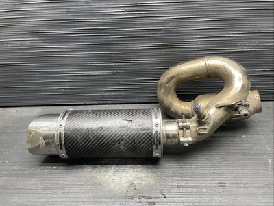 2008 雅马哈 YZF R6 Delkevic 碳纤维排气消声器 #52225 — 第 1/4 张图片