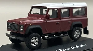 Cararama Very Rare 1:72 Land Rover Defender - Red/White - Picture 1 of 3