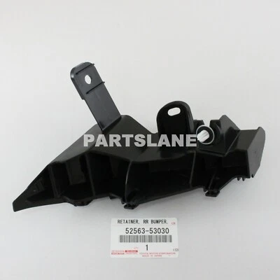 Retenedor de parachoques superior izquierdo trasero izquierdo Lexus IS250 IS300 OEM 52563-53030 Foto 1 de 2