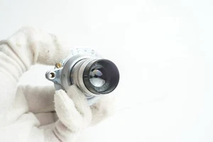 SOM Berthiot Cinor 5cm F3.5 Leica Thread Mount LTM Converted Lens RF Coupled - Picture 1 of 7