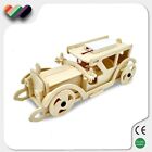 Wooden Moving Car Solar And Battery