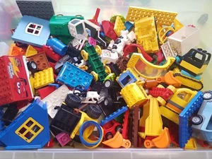 Lego Duplo paquete colección vehículos piezas especiales colorido mezclado - Imagen 1 de 7
