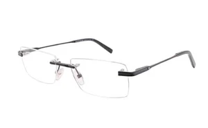 RSINC Importiert Rahmenlose Rahmen / Brille MO Schwarz BR-4 20AF4 C1 55-16-140 - Bild 1 von 7