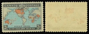 Canada Stamp-Scott #85 1898 Christmas Issue-British Empire Map 2c-MNH OG CV $100 - Picture 1 of 1