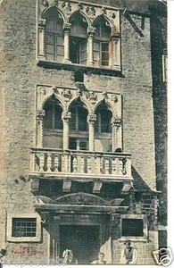 cr 059 um 1910 TROGIR TRAU' (Kroatien) Palazzo Cippico - viagg FP - Ed. Schöne - Bild 1 von 1
