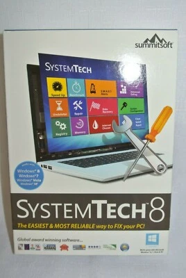 System Tech 8 Software Disc Download SystemTech 8 PC Fix -New- Sealed- - Image 1 of 4