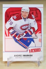 2009-10 UD Victory Finnish Base #105 Andrei Markov - Montreal Canadiens