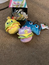 Hello Sanrio Plush Burger Charms Kidrobot Badtz Maru Yummy World Chocolate