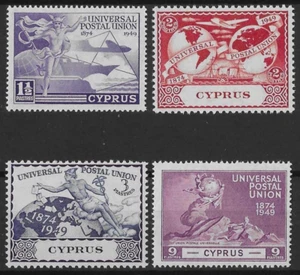 Chipre 1949 UPU Set MNH - Imagen 1 de 1