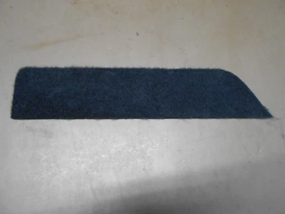 88-91 Dodge Dynasty LH Drivers Side Rear Door Panel BLUE Lower Carpet Section - Image 1 of 2