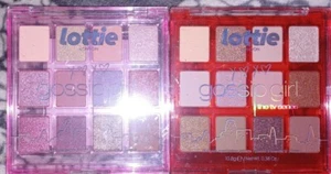 Lot of 2 Lottie London Gossip Girl Eye Shadow Palette It Girl - Picture 1 of 1
