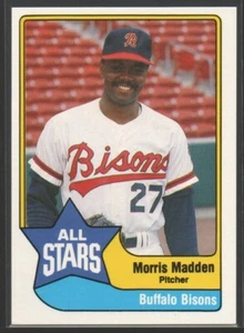 Morris Madden 1989 Triple A All-Stars CMC #11 Buffalo Bisons Pittsburgh Pirates - Picture 1 of 2