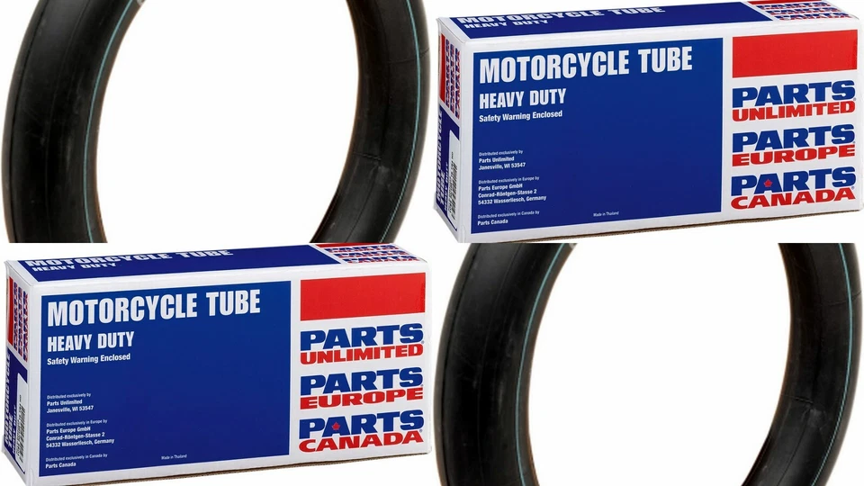 New Parts Unlimited 80/100-21 & 110/90-19 Heavy-Duty Off-Road Inner Tube Set  - Image 1 of 1