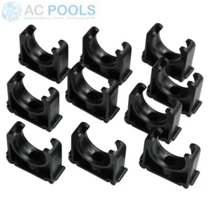 Pipe Clips 25mm - 10 Pack - Georg Fischer KLIP-IT (For PVC Pressure Pipe) Black - Picture 1 of 3