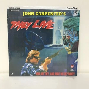John Carpenter's They Live Laser Disc Laserdisc PAL Cult Classic - Photo 1/9