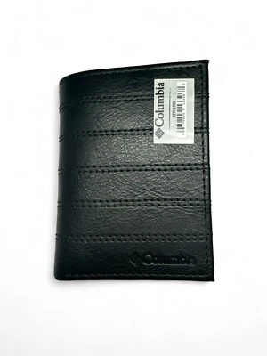 Caminante Columbia de cuero negro triple para hombre COF19-0012 NUEVO CON ETIQUETAS Foto 1 de 4