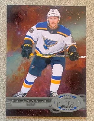 2021-22 Skybox Metal Universe Retro Rookie #R-16 - SCOTT PERUNOVICH - Image 1 of 2