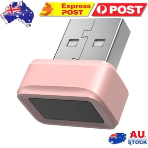 USB Fingerprint Key Reader 360° Touch Windows Hello FIDO U2F for Laptop PC - Photo 1/12