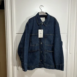 Giacca denim Zara Studio Nicholson blu taglia media 2553/364 nuova con etichetta - Foto 1 di 5