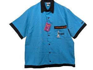 Camisa de Bowling Peluda Disneyland 50 Aniversario 2005 Para Hombres Edición Limitada Rara - Imagen 1 de 10