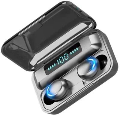 Valdus F9 Tws 2 In 1 Earphones - Image 1 of 4