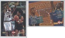 1996 Rage Time Warp Vintage Auto No /1000 Ray Allen Alex English Rookie RC HOF