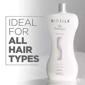 BioSilk Silk Therapy Shampoo 34oz big bonus size bottle PH 5.5, SUFATE FREE - Picture 1 of 2