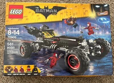 LEGO Batman Movie The Batmobile 2016 (70905) Building Kit 581 Pcs Retired Set - Image 1 of 4