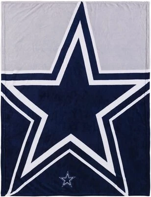 NFL Dallas Cowboys Kuscheldecke Decke Supreme Throw Blanket 5051586187567