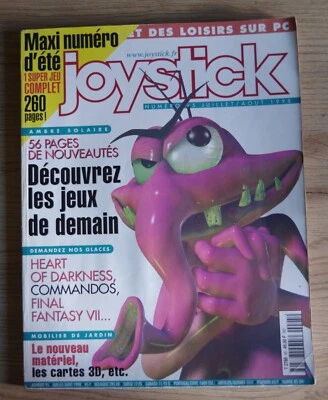 Magazine jeux vidéos rétro - Joystick n°95 - Très bon état - supplément et CD - Photo 1/4