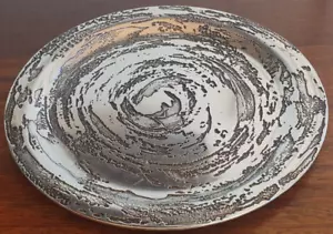 1970s Don Sheil Aluminium Brutalist Serving Tray - Foto 1 di 6