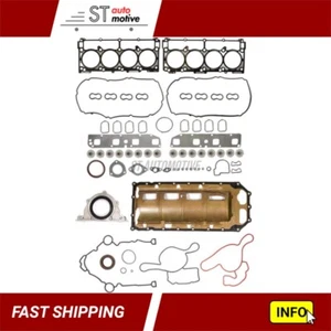 Engine Full Gasket Set Fits 2003-08 Aspen Durango Ram 5.7L HEMI V8 345cid Motor - Picture 1 of 3