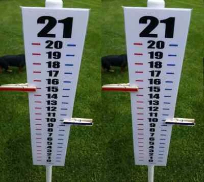 Set of 2 Easy Read - Cornhole Scoreboard Score Keeper - Corn Hole - Image 1 of 4