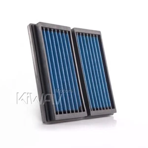 KiWAV Motorcycle Air Filter Blue Cotton Gauze for Ducati Monster 400S 03 - Picture 1 of 4