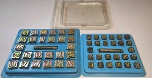 Vintage Craftool Alphabet Letters Sets Leather Working Tools Stamps  - Picture 1 of 6