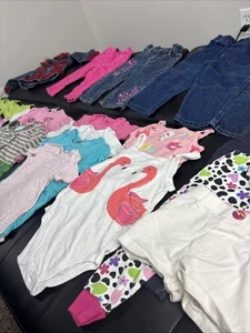 Baby Girls Clothing Bundle 18 Month 18 Piece Lot Spring / Summer - Picture 1 of 11
