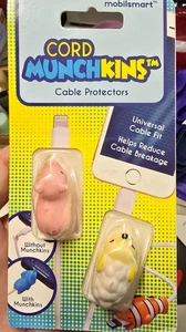Mobilsmart Cord Munchkins Cable Protectors Universal Fit New Sealed Pig Sheep - Picture 1 of 2