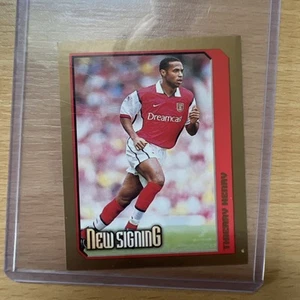 Thierry Henry - No 5 - New Signing - Merlin Premier League 2000 Sticker - Picture 1 of 4