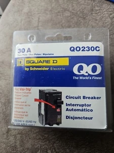 View-Pak QO230C. 2-poliger 120/240 Volt AC-Schutzschalter #QO230 NEU, Fabrikpackung - Bild 1 von 2