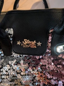 Secret Pon Pon Sequinned Handbag - Picture 1 of 1