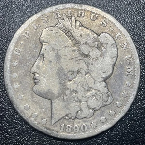 1890-CC Morgan Silber Dollar 1 $ gutes Semi-Key Date - Bild 1 von 2