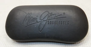 Maui Jim Brille Sonnenbrille Hartschalenetui flach schwarz älterer Stil - Bild 1 von 9