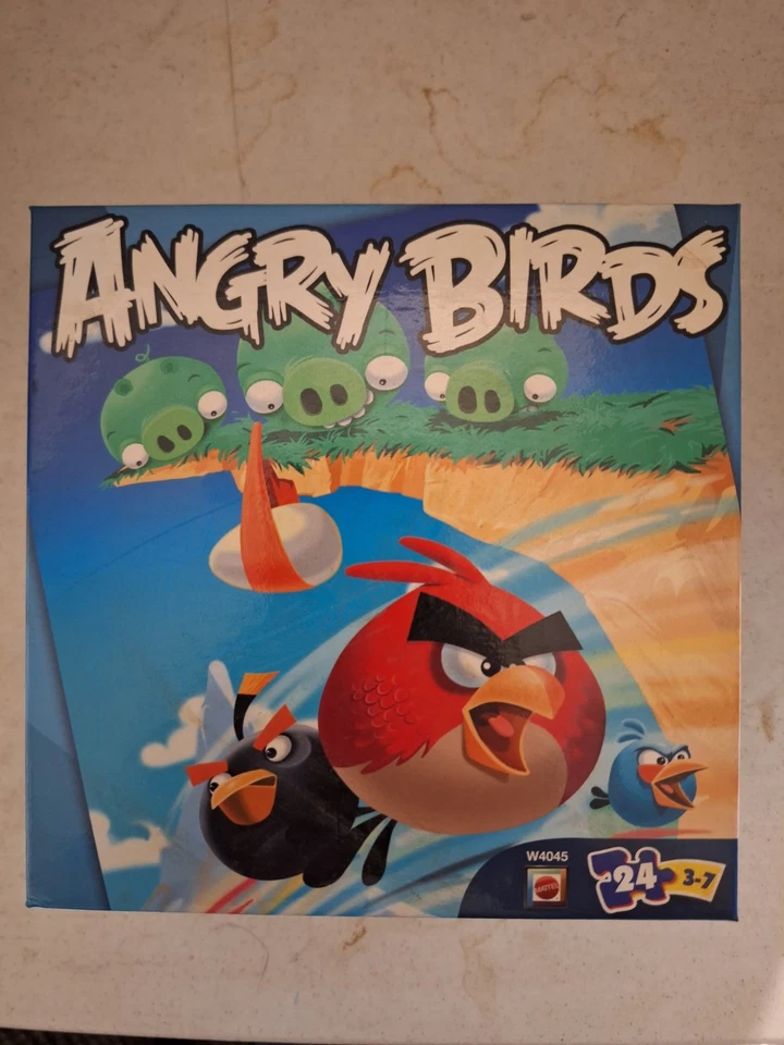 Mattel Angry Birds 25 Pc. Jigsaw Puzzles 6" " () -