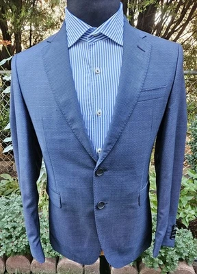 Hugo Boss Nobis5 Slim Fit Navy Sport Blazer Size : 36S NWOT - Image 1 of 4
