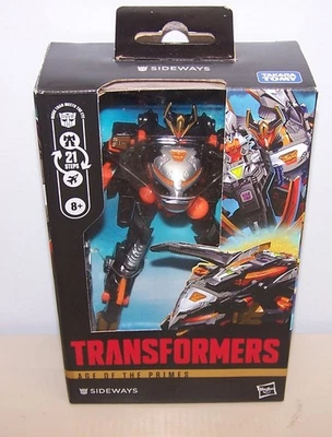 Figura de acción Transformers Age of the Primes - Sideways - 21 pasos nueva en caja sellada Foto 1 de 4