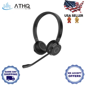 Auriculares inalámbricos estéreo con cancelación de ruido Jabra 6699-833-309 Evolve 65 TE USB-A - Imagen 1 de 6