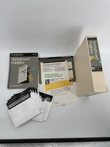 Springboard Publisher Software IBM/Tandy VINTAGE - Picture 1 of 6